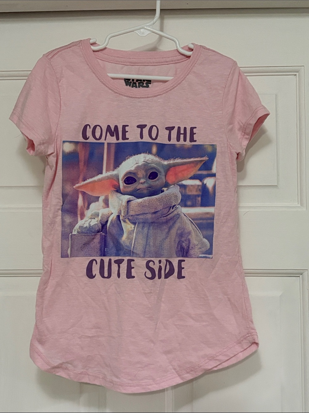Star Wars Pink Grogu 'Come to the Cute Side' Tee
